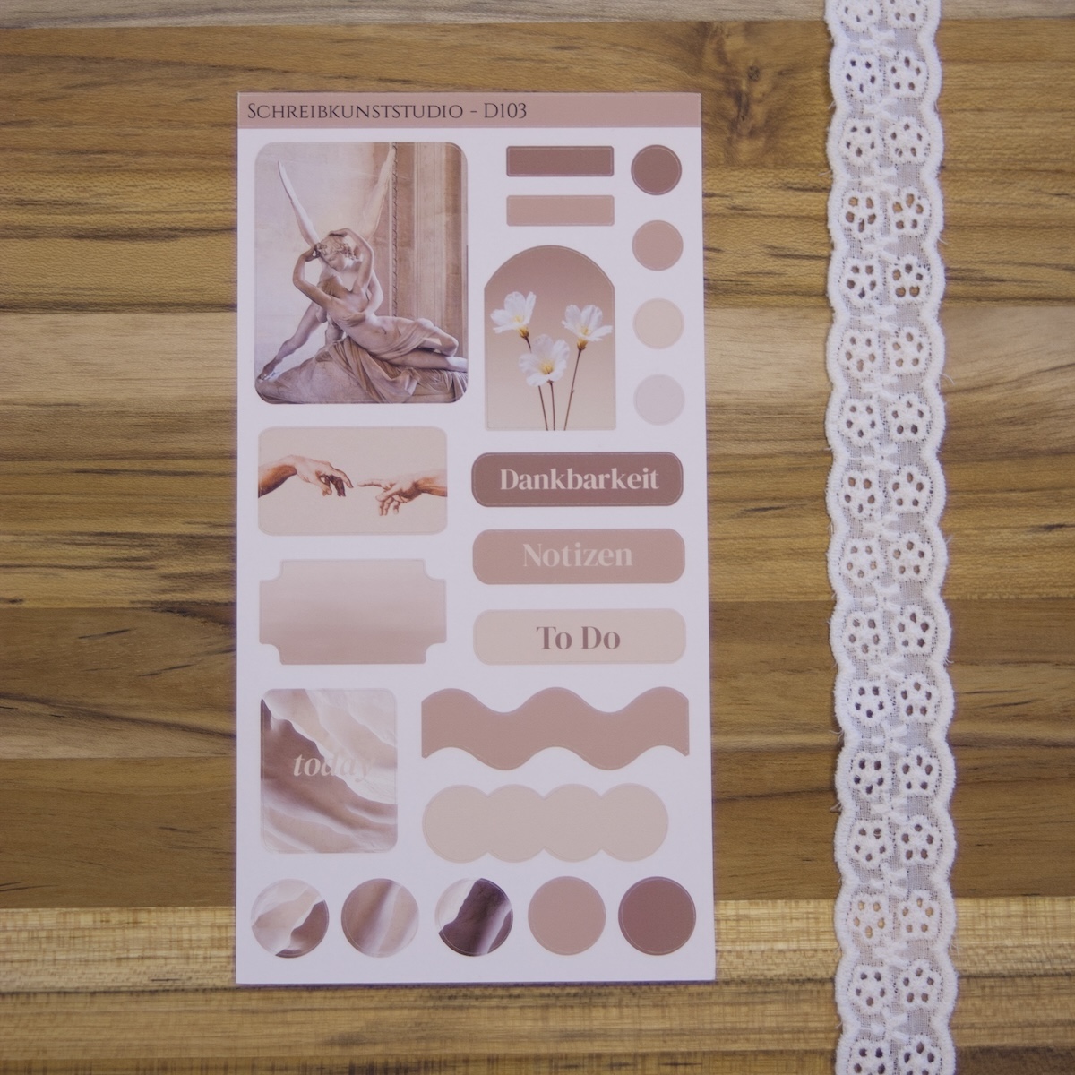 Light Academia. – Sticker Sheet