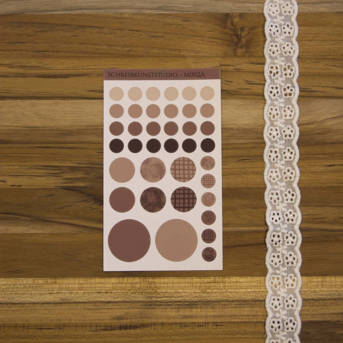 Kleine Akzente. – Punkte Sticker Sheet