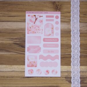 Kirschblütenzeit. – Sticker Sheet