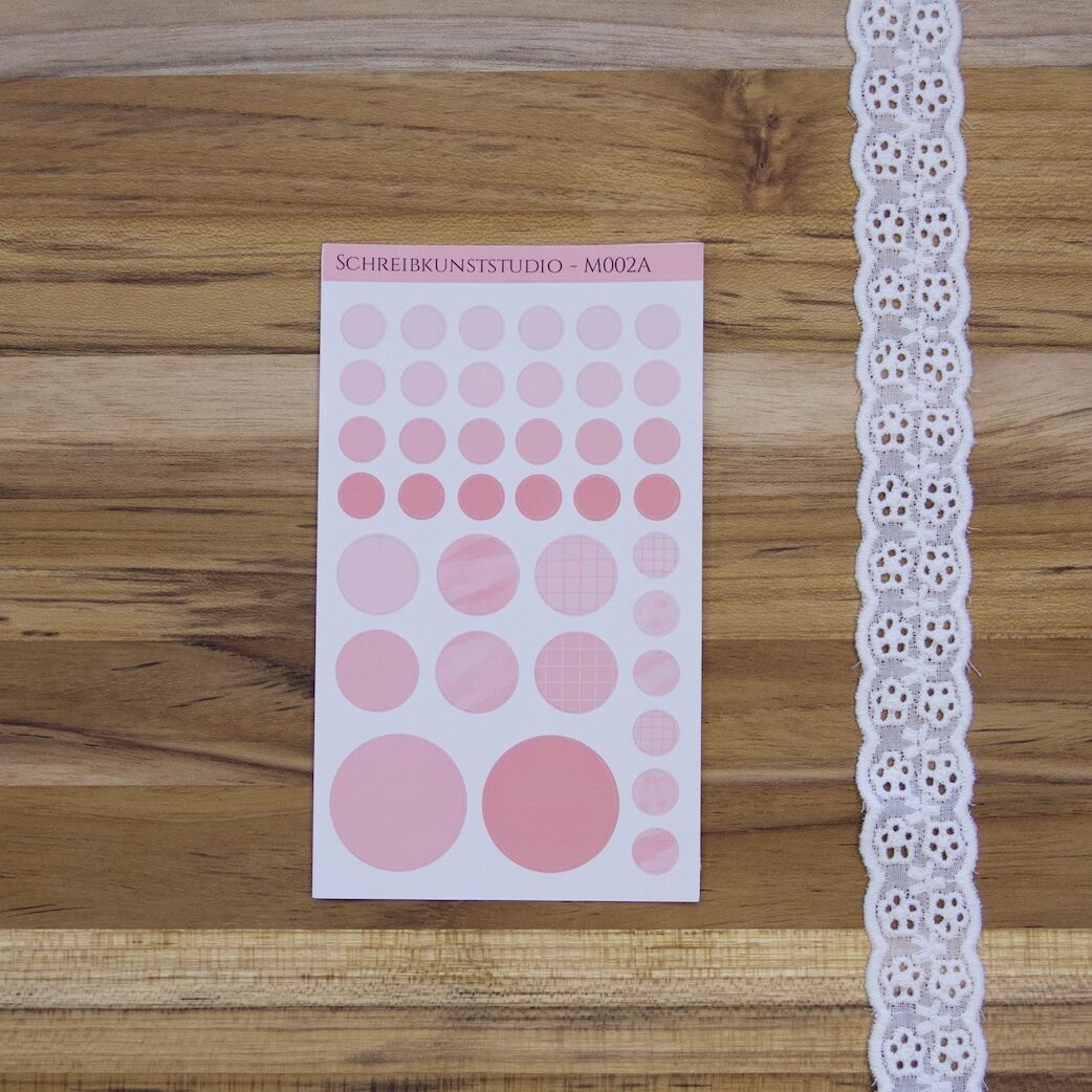 Kleine Akzente. – Punkte Sticker Sheet